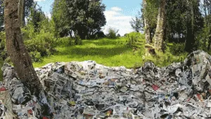 Displacement of Painting
