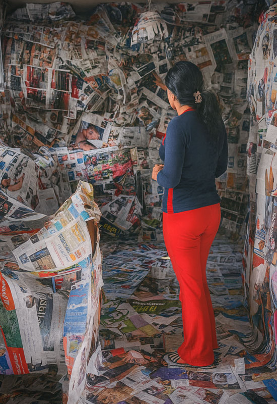 Cocina cubierta: habitación intervenida (vista 005)
