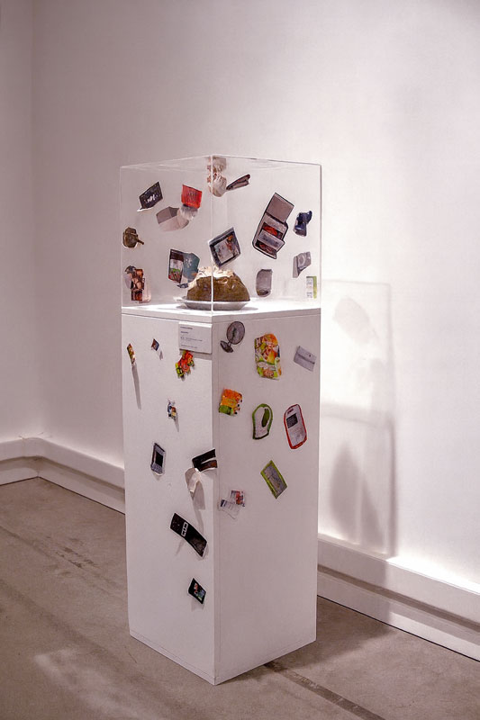 Claes Oldenburg infectado - intervención de la serie La Saturación, La Peste, Espacios públicos, Artes