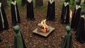 Monkey Burning