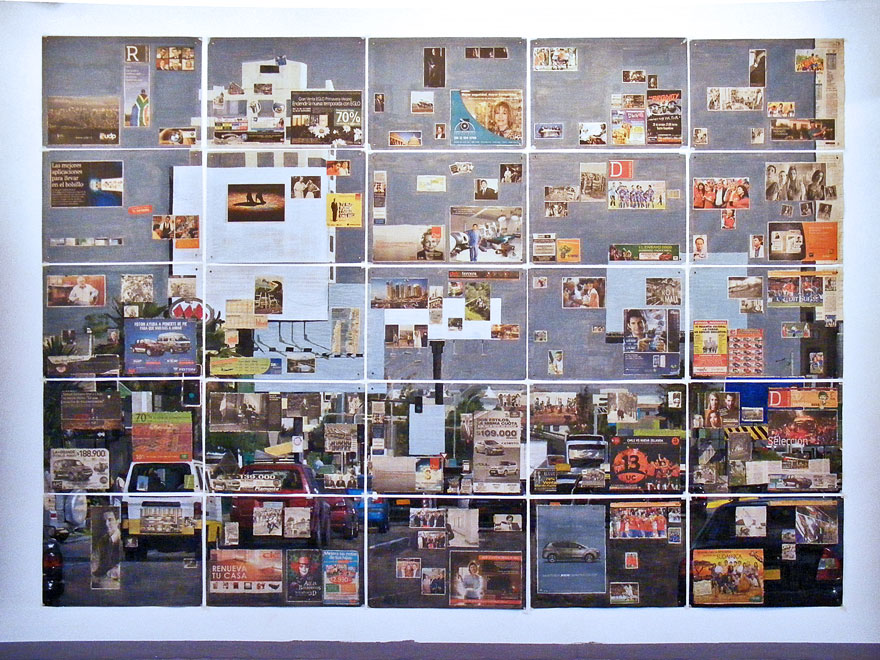 Pintura sobre contaminación ambiental