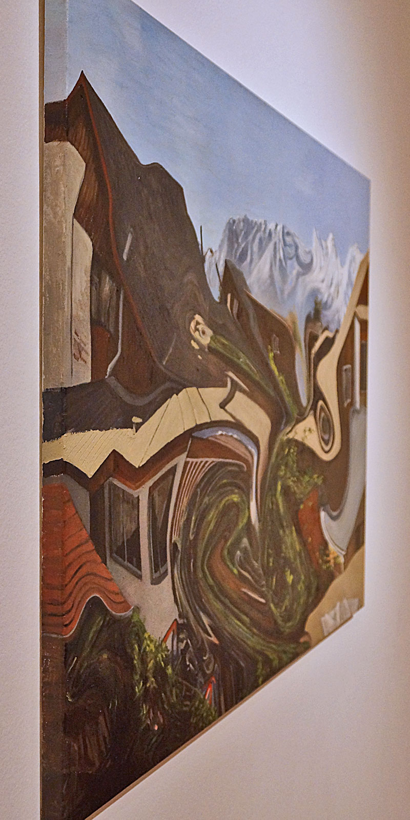 Pinturas Wi-Fi – Paisaje wi fi n.º 1, 100 × 150 cm, 2015