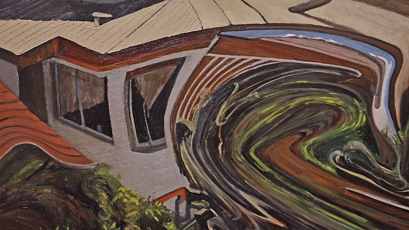 Pinturas Wi-Fi – Paisaje wi fi n.º 1, 100 × 150 cm, 2015