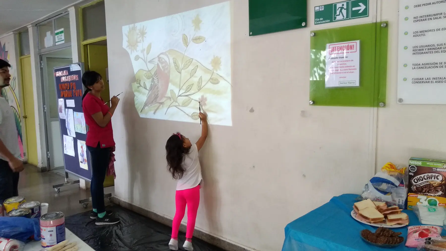 Pinta Tu Mural Los Quillayes - registro 1