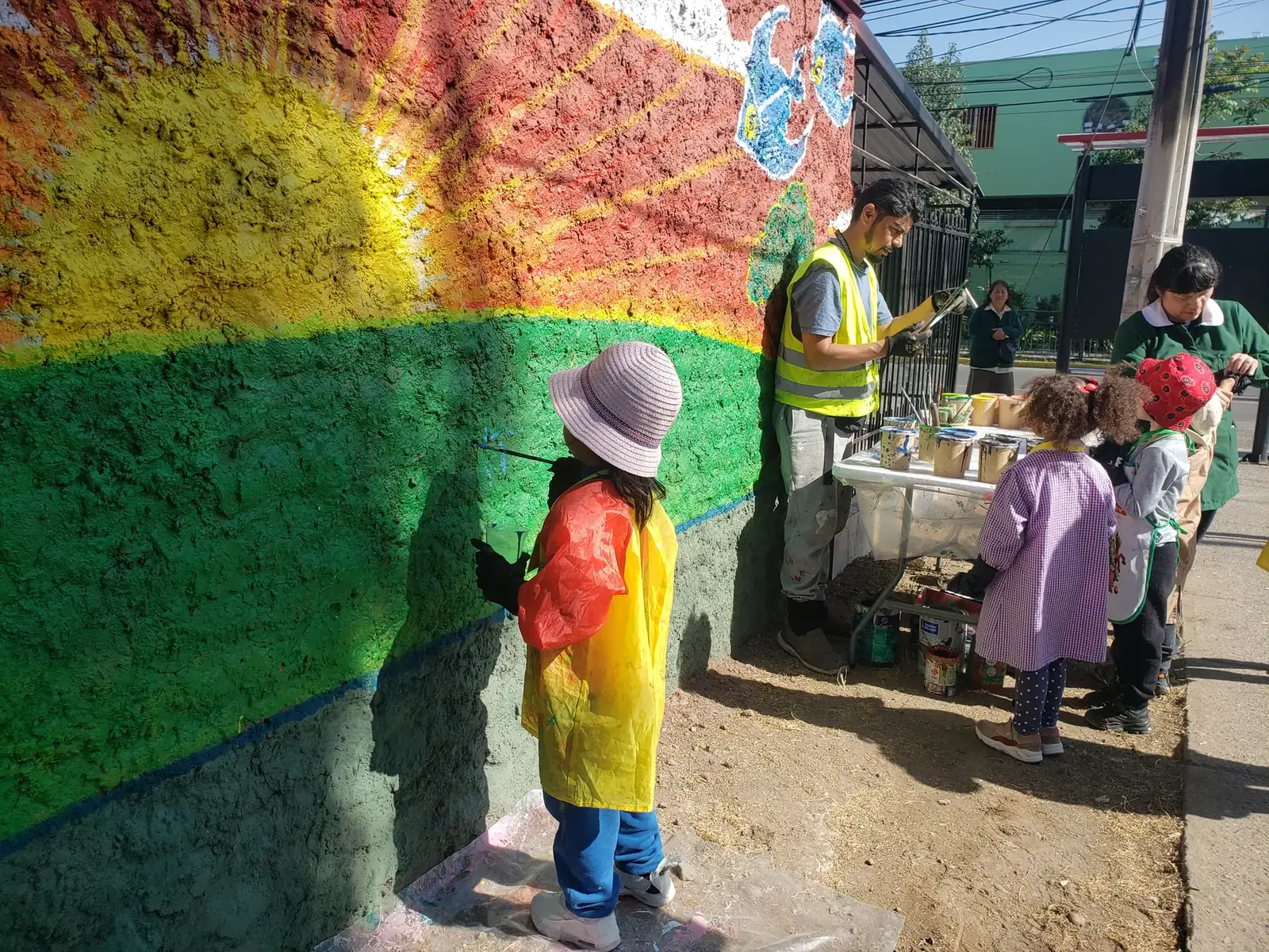 Mural Los Quillayes - registro 2