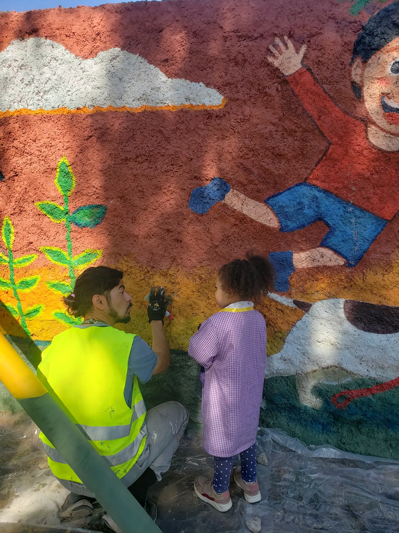 Mural Los Quillayes - registro 4