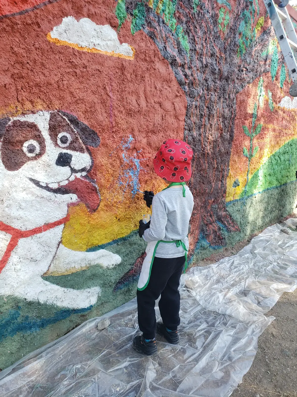 Mural Los Quillayes - registro 10