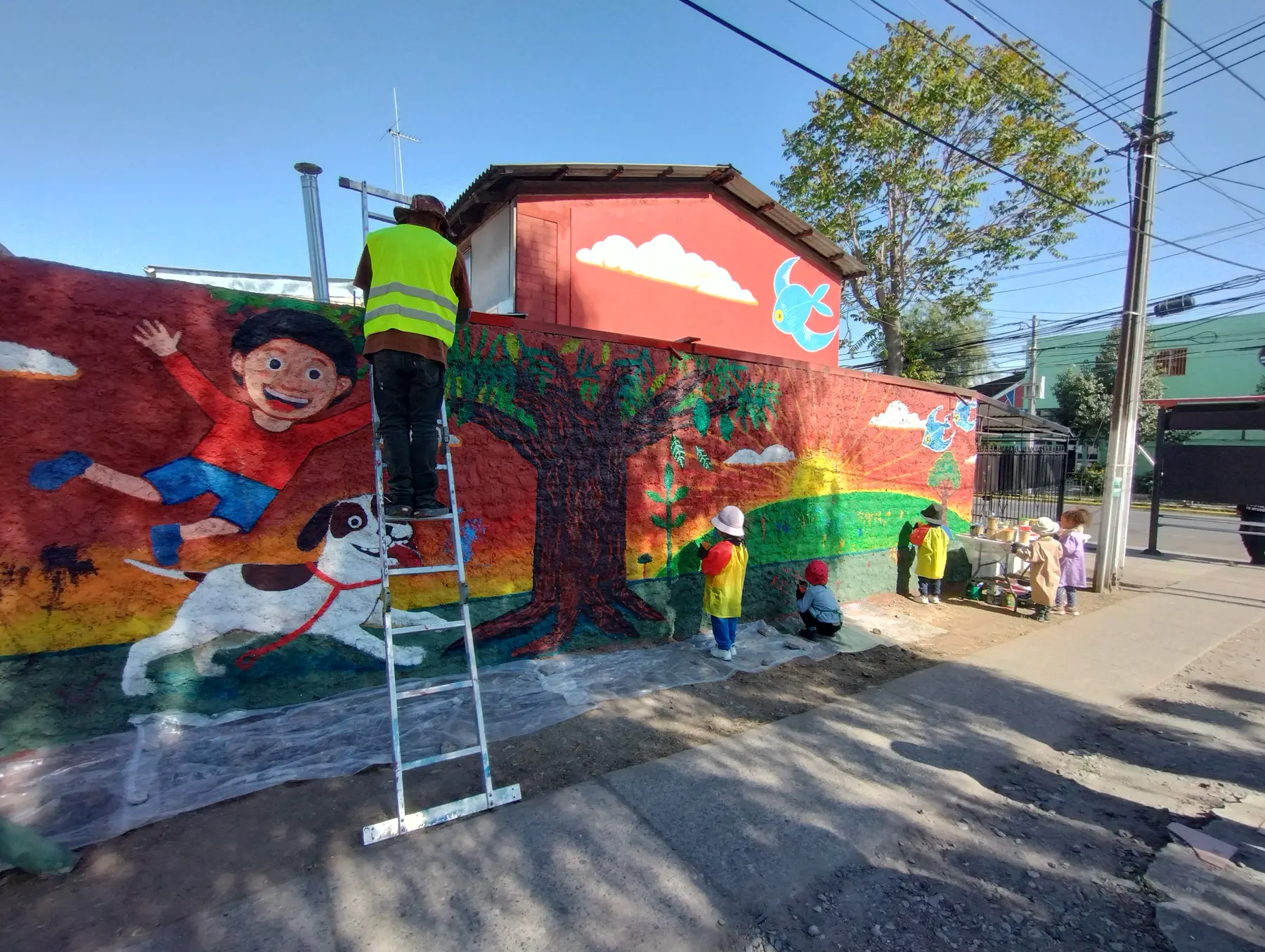 Mural Los Quillayes - registro 32