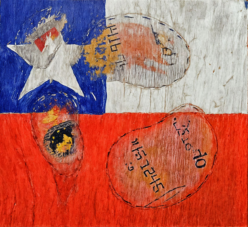 Pinturas Infectadas - Producción S/T 01, 40 x 50 cm, 2008