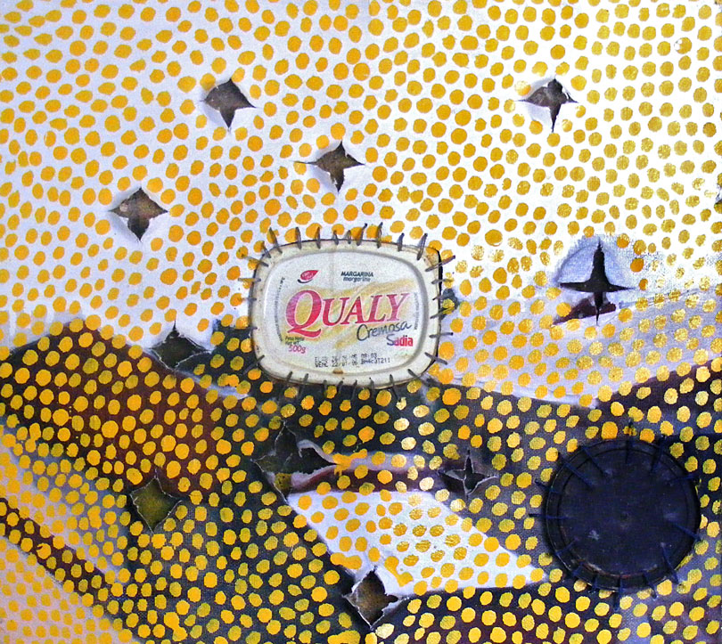 Pinturas Infectadas - Producción S/T 03, 40 x 50 cm, 2008