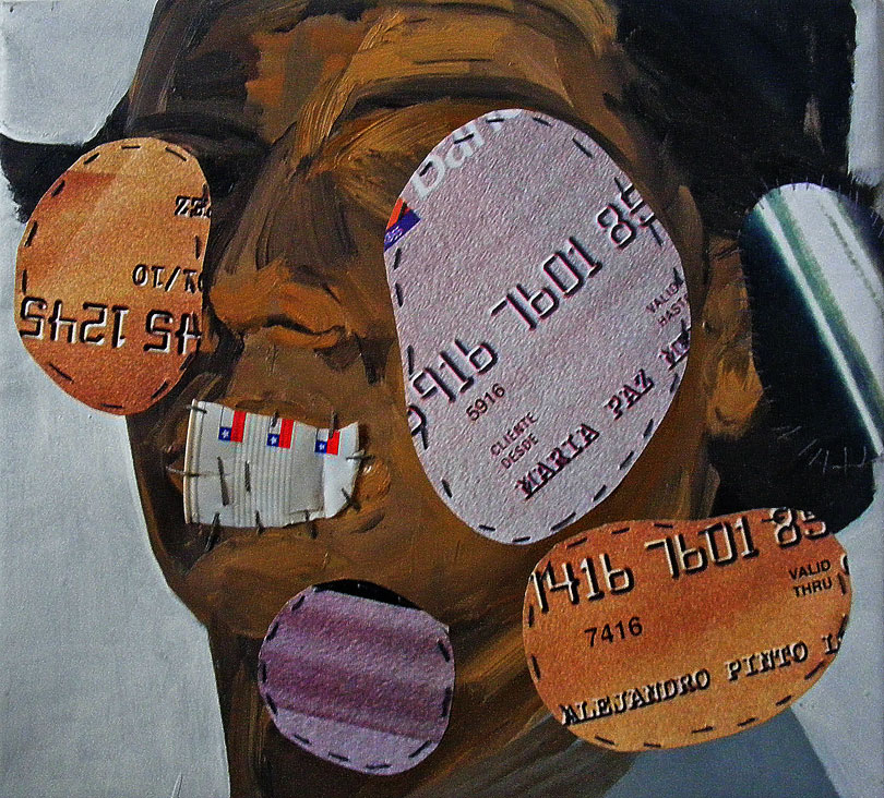 Pinturas Infectadas - Producción S/T 04, 40 x 50 cm, 2008