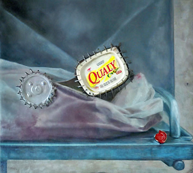 Pinturas Infectadas - Producción S/T 06, 40 x 50 cm, 2008