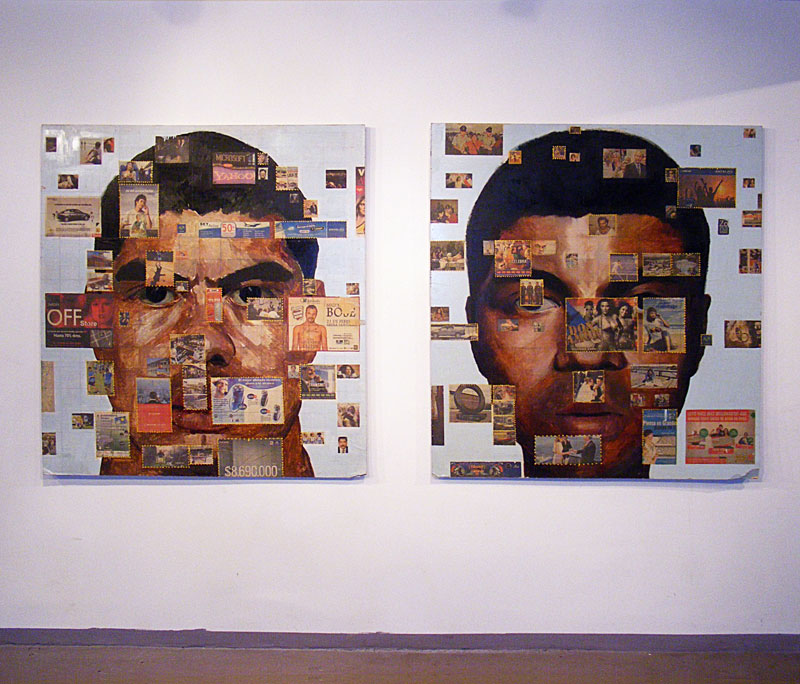 Autofusión – Pinturas Infectadas (díptico), 2010