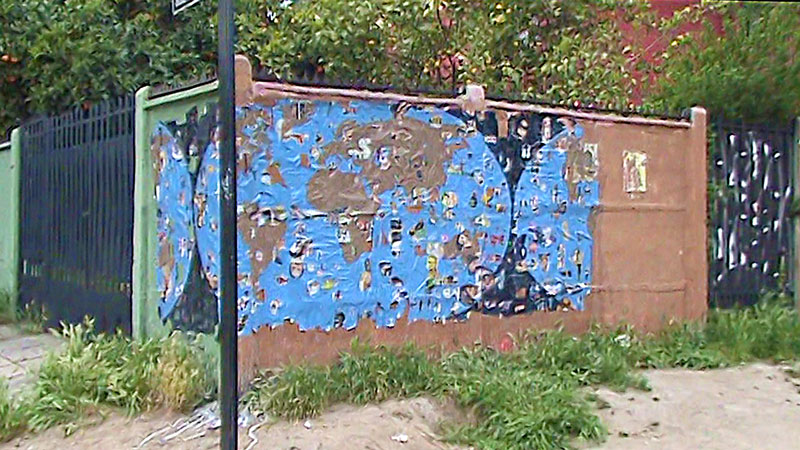 Detalle Mapamundi n°1 – Técnica mixta