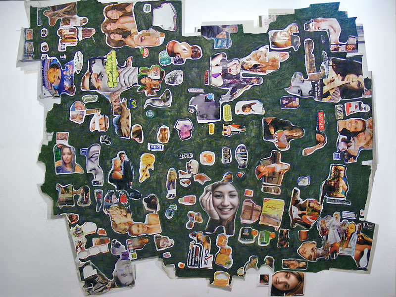 Verde (detalle) – Membranas, 2009