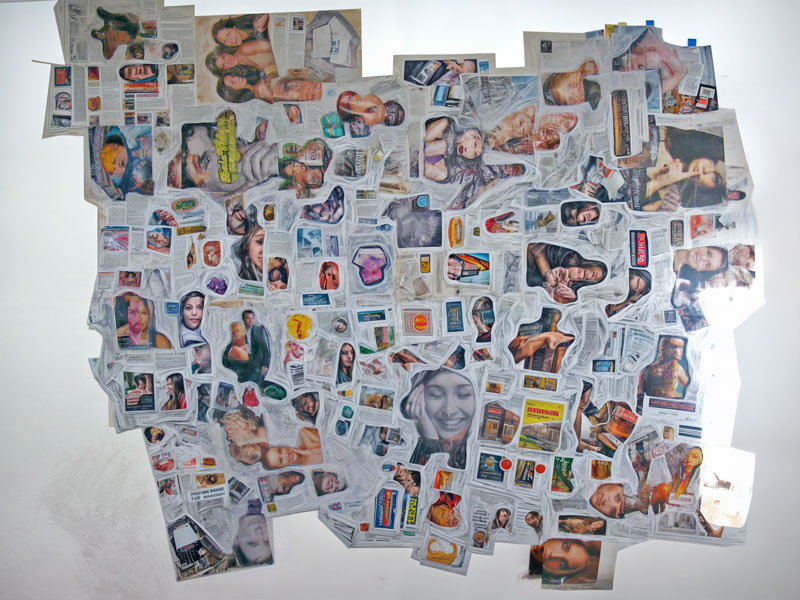 Verde (detalle) – Membranas, 2009