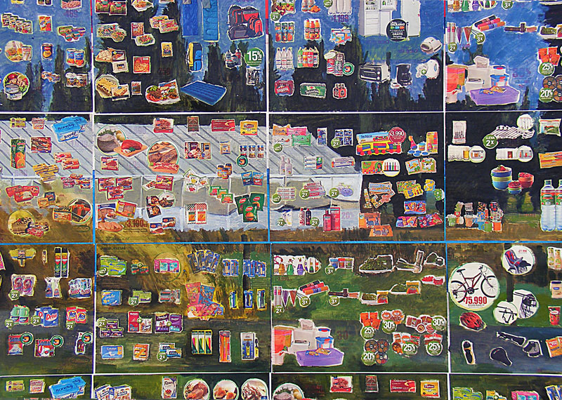 Gran paisaje n°1 – detalle