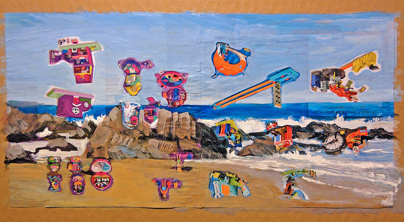 Unidades – serie paisajes (etapa 3), 2019